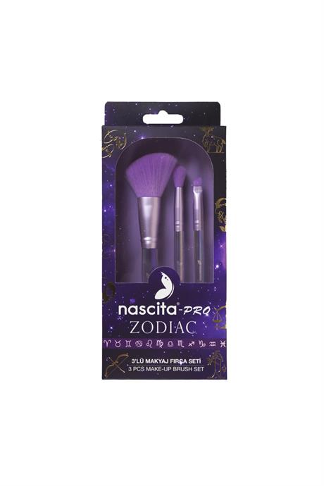 Nascita Zodiac 3 lü Makyaj Fırça Seti - 138