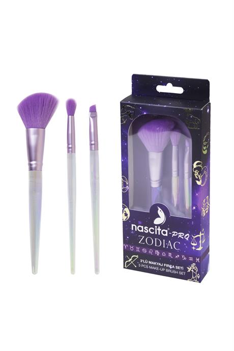Nascita Zodiac 3 lü Makyaj Fırça Seti - 138