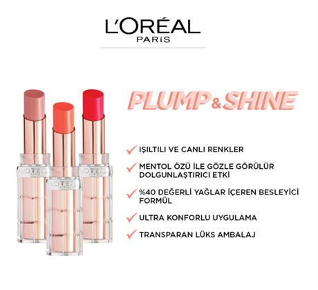 LOréal Paris Color Riche Plump & Shine Ruj 104 Guava Plump