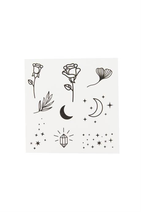 Nascita Rose & Stars Tırnak Stickerı -19