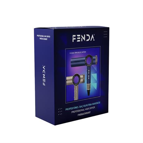 Fenda Profesyonel Saç Kurutma Makinesi Bej - 07