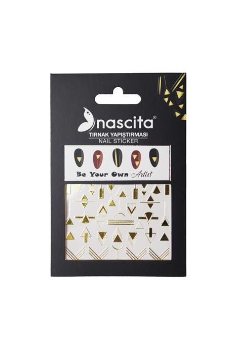 Nascita Triangle Tırnak Stickerı - 08
