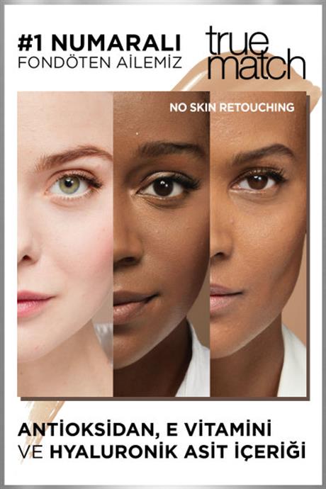 LOréal Paris True Match Bakım Yapan Fondöten 7R Rose Amber 