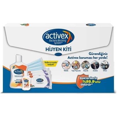 ACTIVEX HJKIT 300 ml. AKTIF+100+15x3+MASK ET*6