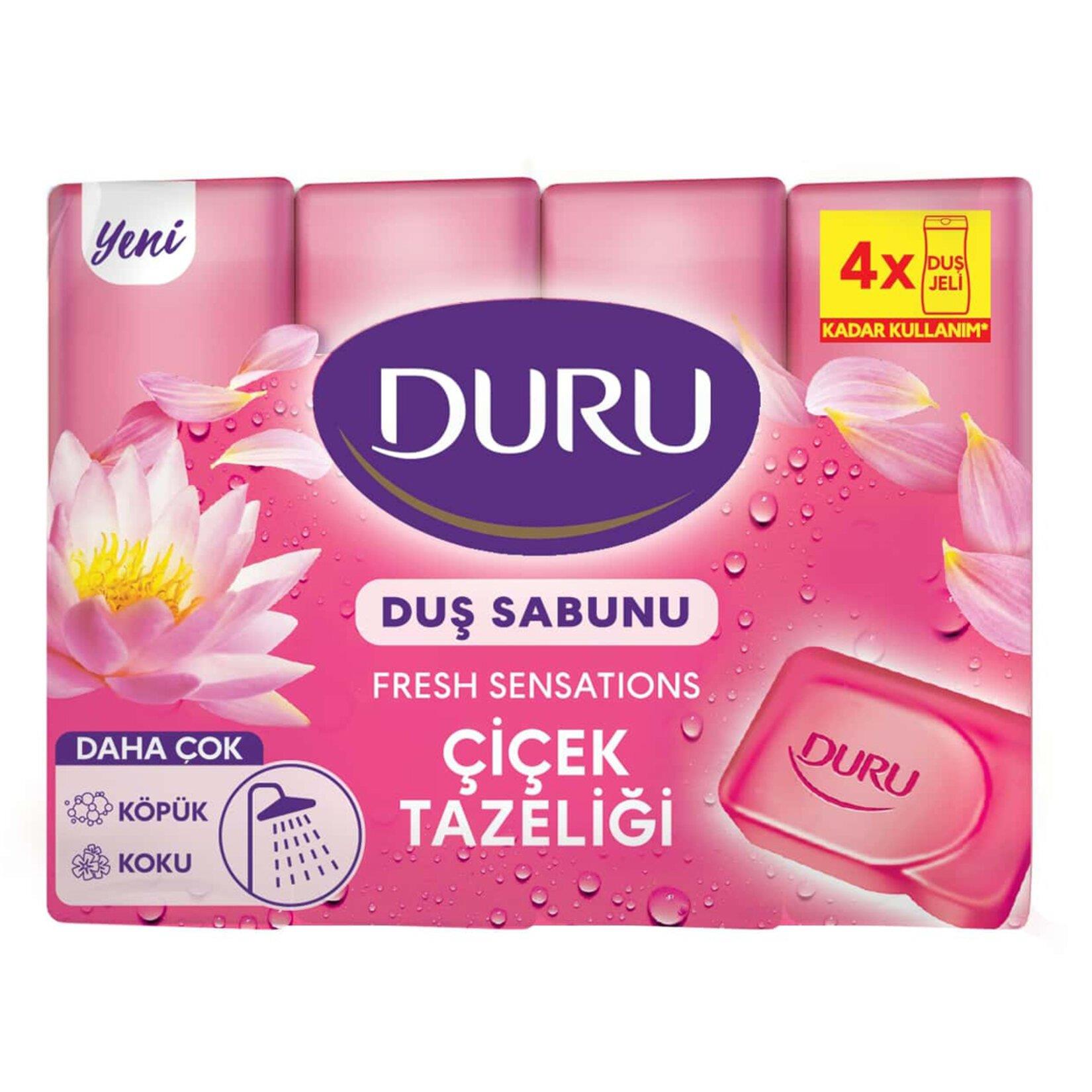 DURU FRESH SABUN-CICIEK TAZELIGI 150 gr4 lüx18