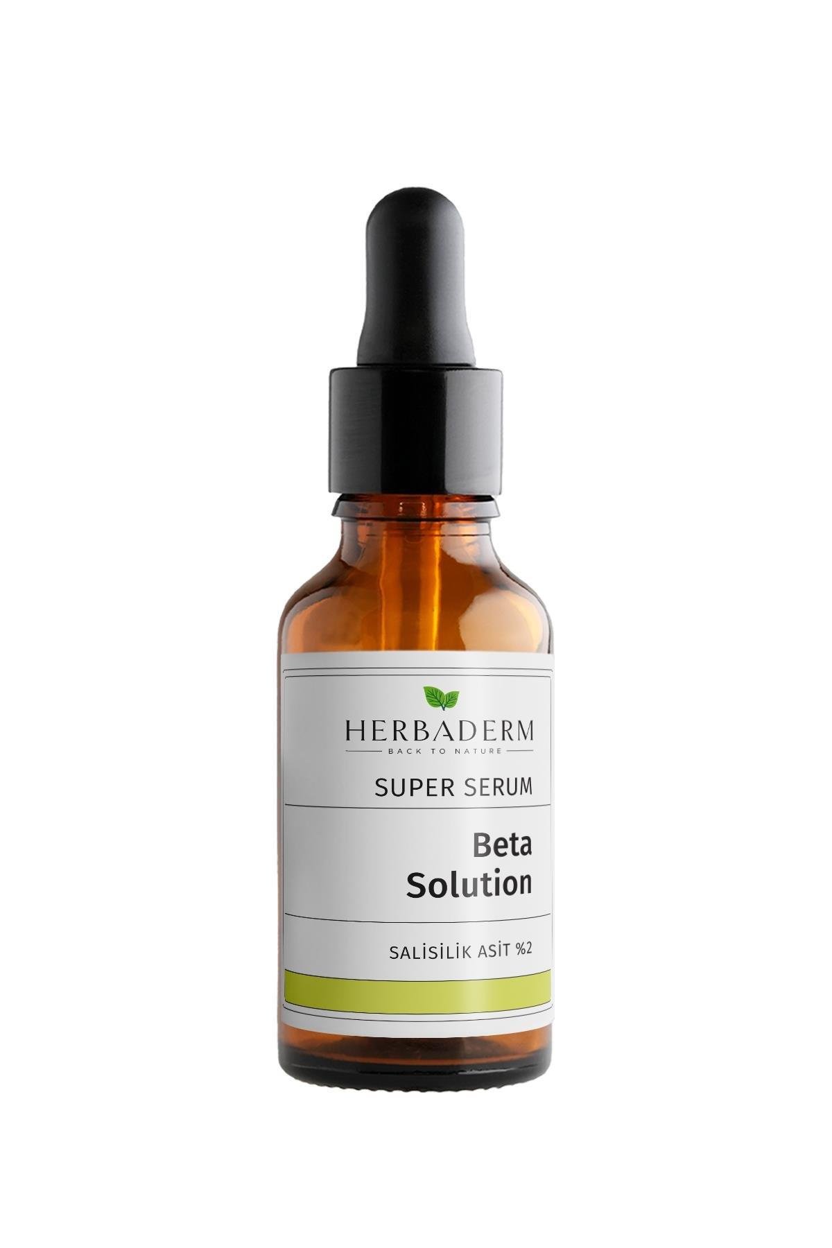 Herbaderm Süper Serum Beta Solution (Salisilik Asit %2) Sivilce Karşıtı 30 Ml