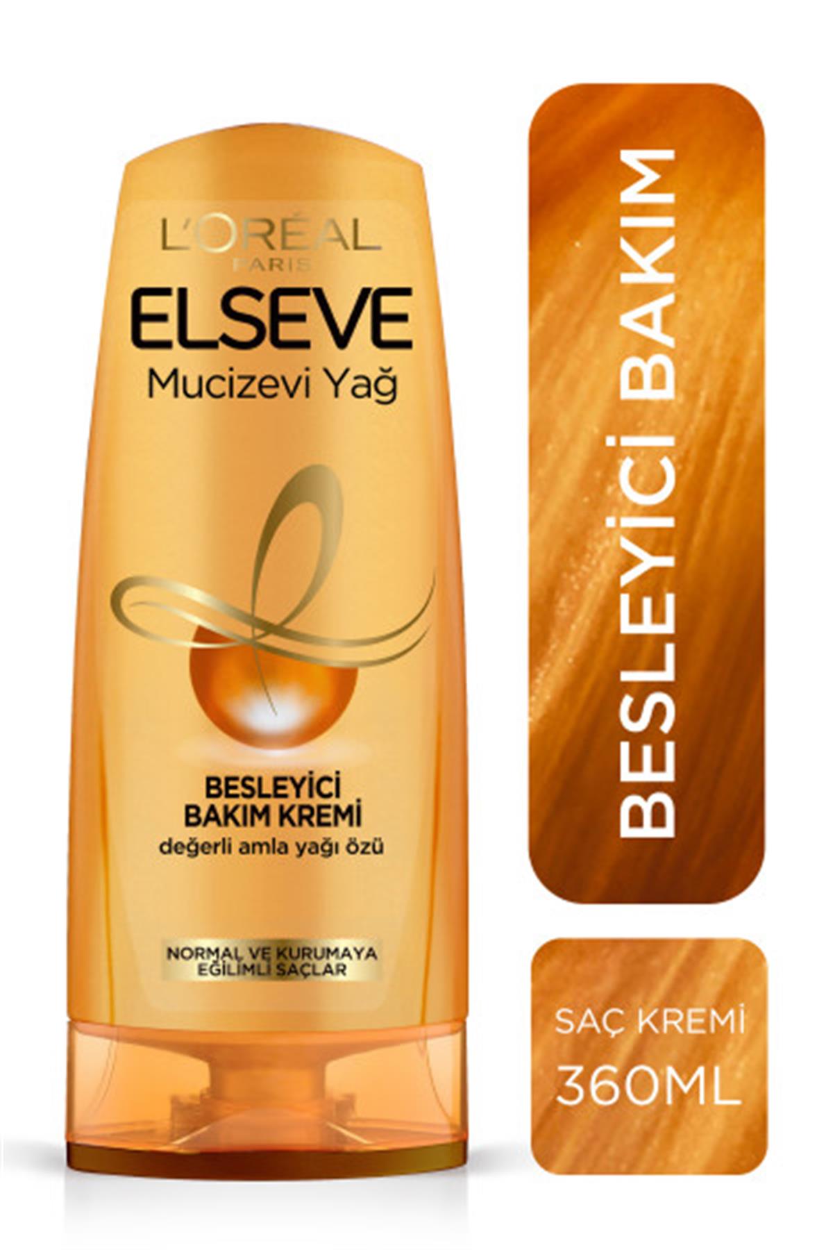 L'Oréal Paris Elseve 6 Mucizevi Yağ Besleyici Saç Kremi 360 Ml