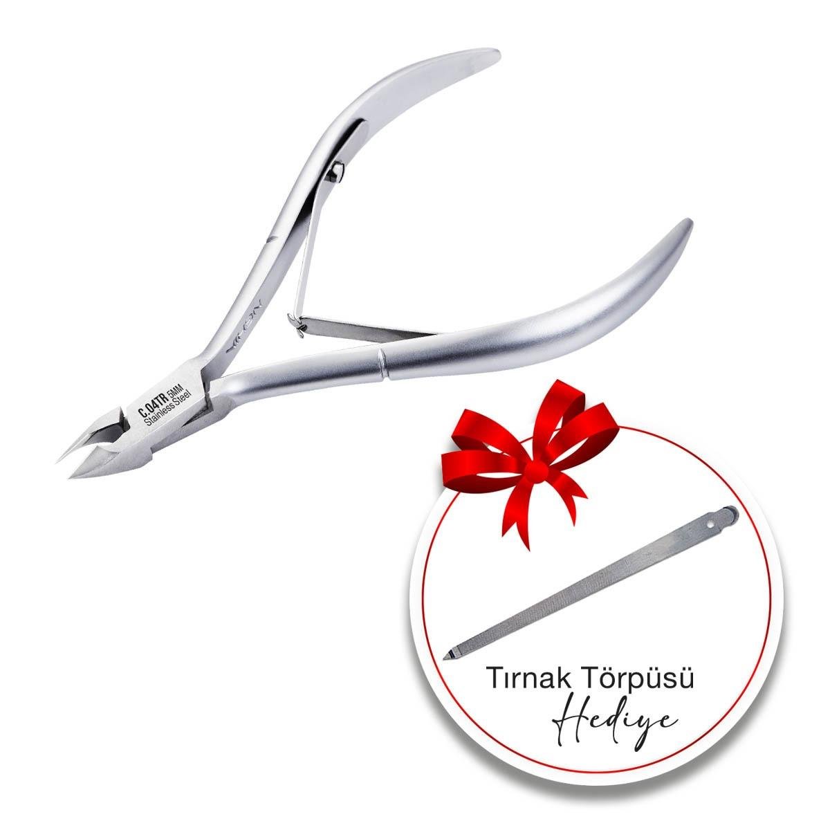 Nghia C-04 5 Mm Tırnak Eti Pensi ( Tırnak Eti İtici Hediyeli ! )