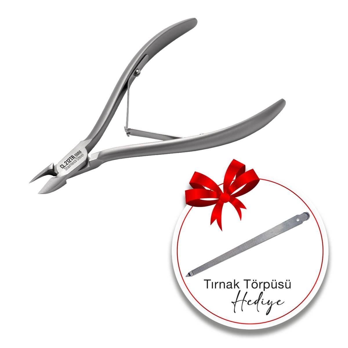 Nghia CL-212 8 Mm Tırnak Eti Pensi ( Tırnak Eti İtici Hediyeli ! )