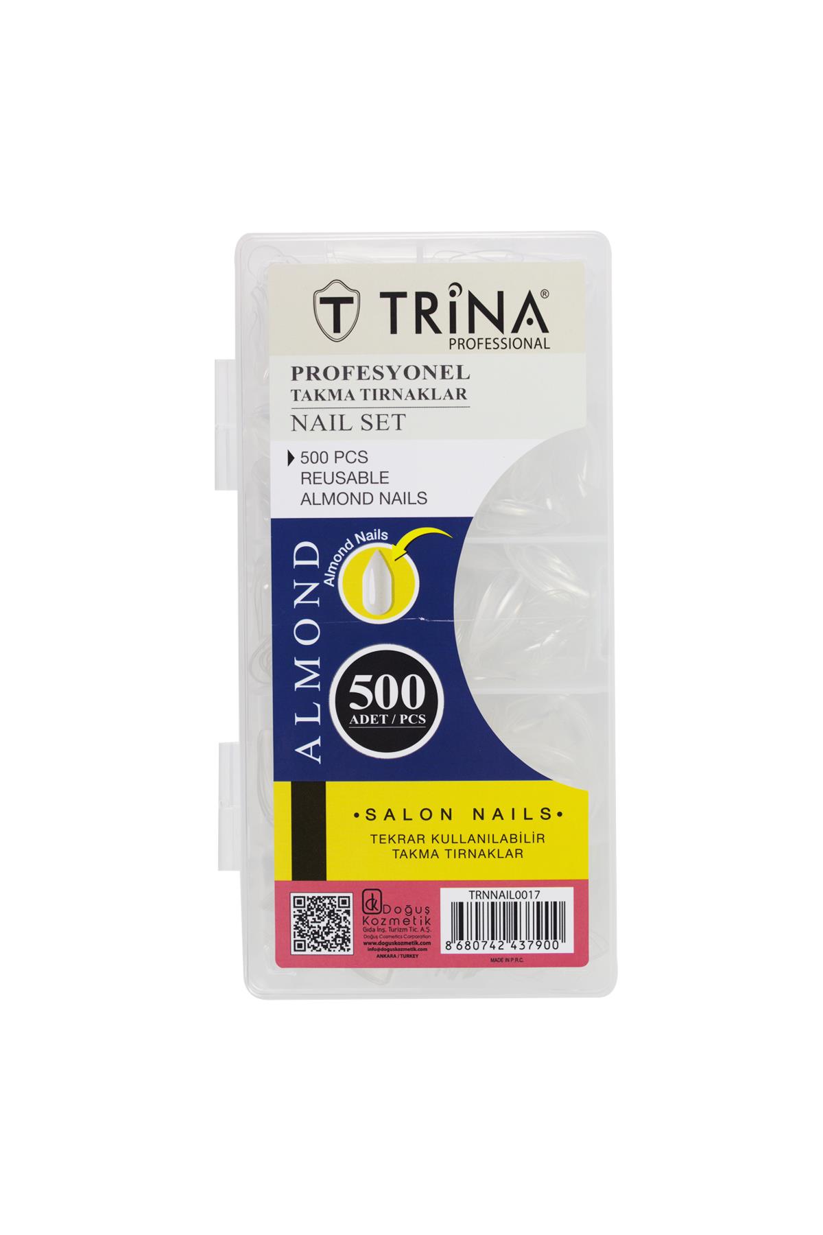 Takma Tırnak 500 ‘lü Kutulu  (Almond )