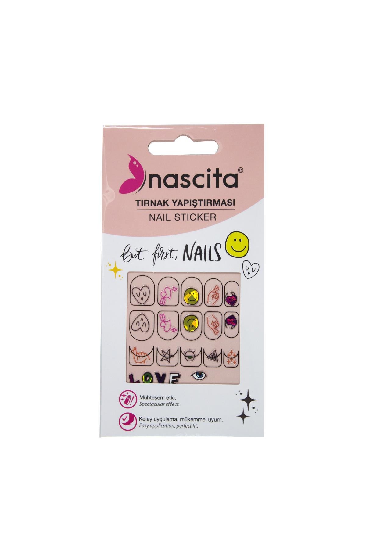 TIRNAK YAPISTIRMASI (NAIL STICKER)
