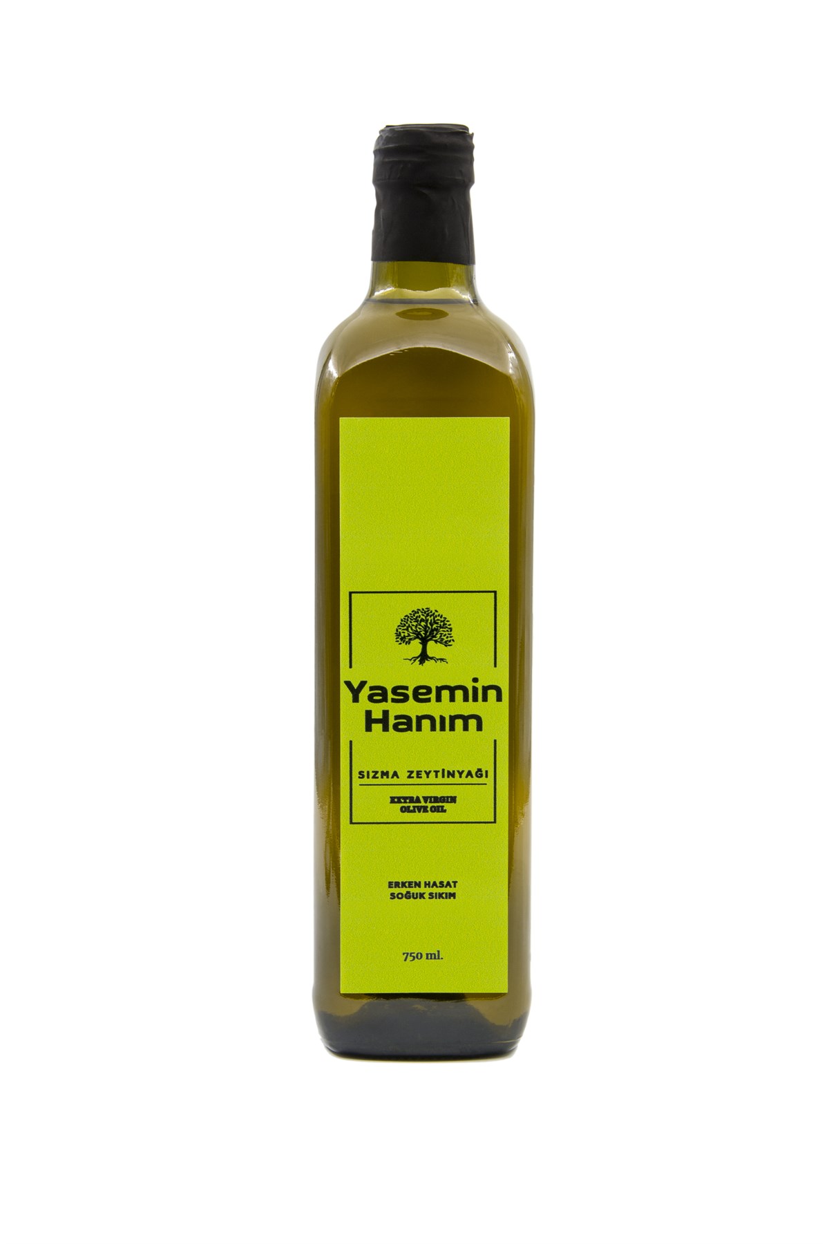 750 ml Erken Hasat Soğuk Sıkım Zeytinyağı