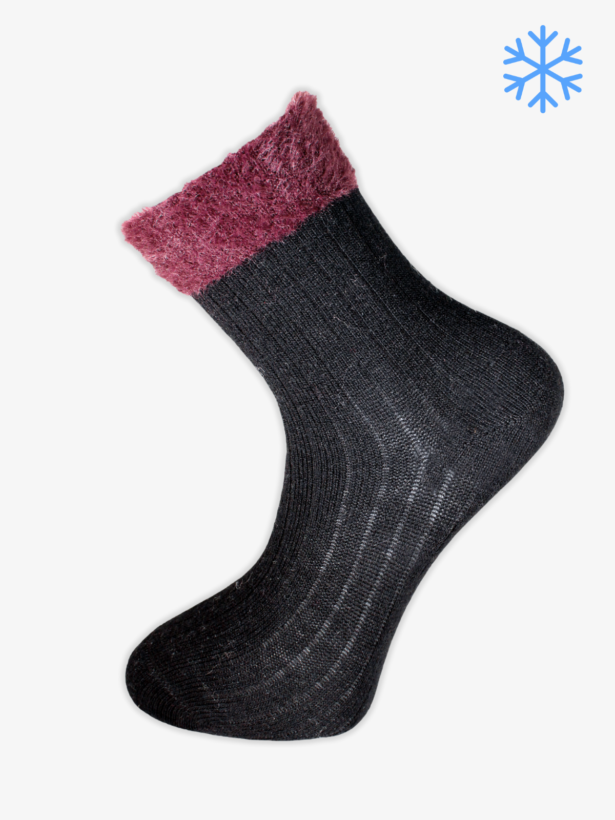25036PRO FABRİKABegonya Lamswool Kışlık Soket Rahat Kadın 12'li Çorap