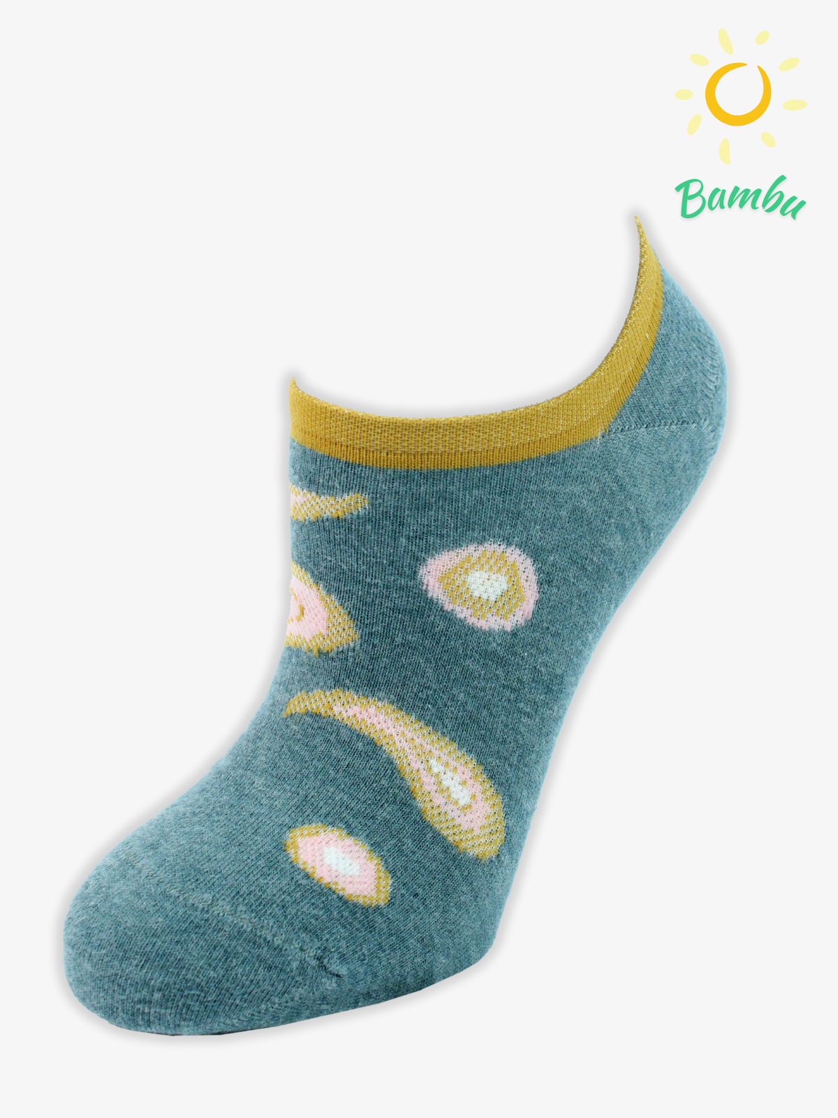 20790PRO FABRİKAMusca Bamboo Sneaker Yazlık Pamuklu Rahat Kadın Çorabı 12'li