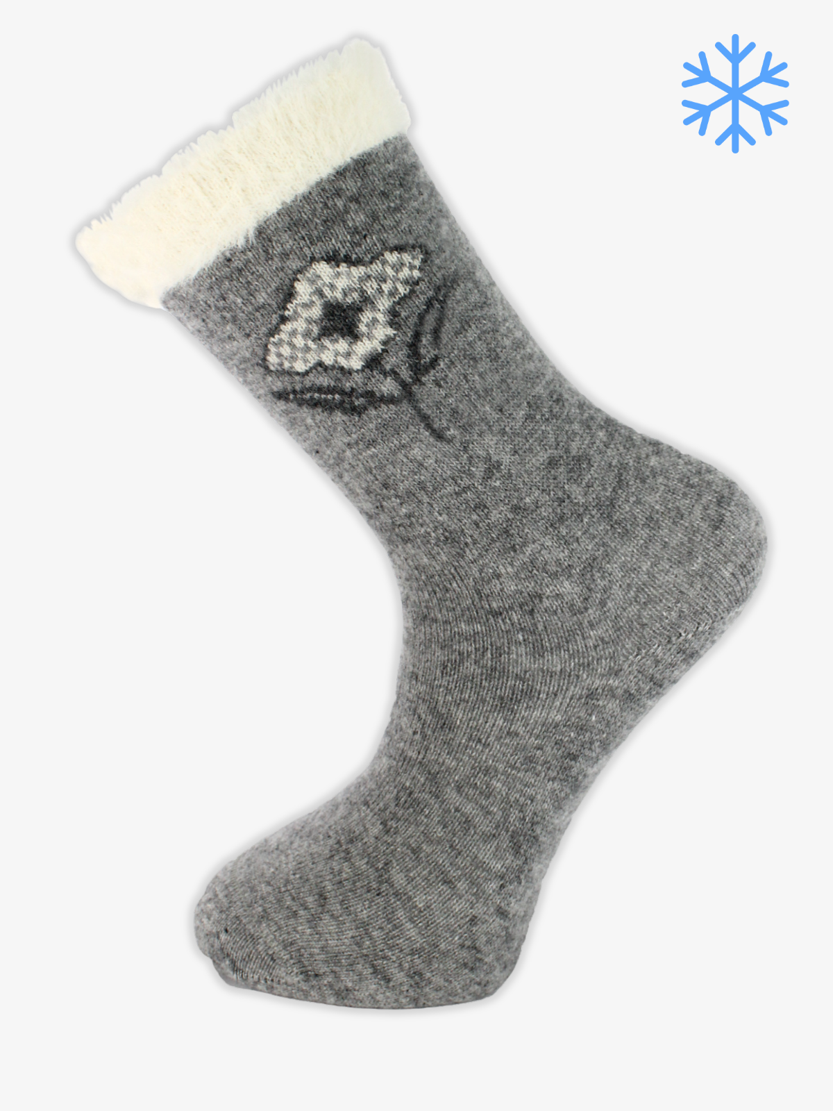 25038PRO FABRİKASıklamen Lamswool Kışlık Soket Rahat Kadın 12'li Çorap