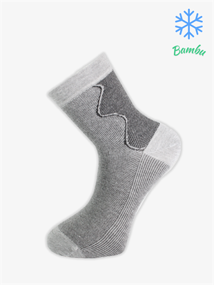 17455PRO FABRİKAAfşar Bamboo Kışlık Kısakonç Rahat Erkek 12'li Çorap