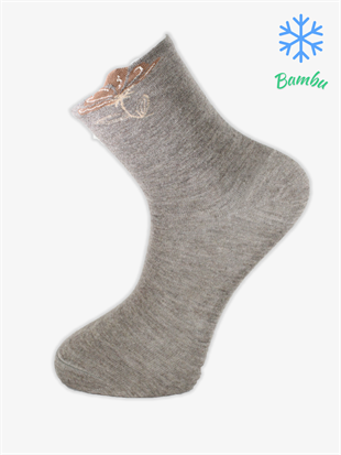 Aglaea Bamboo Kışlık Soket Rahat Kadın 12li Çorap