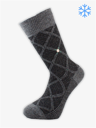 13629PRO FABRİKAAğrı Lamswool Kışlık Soket Rahat Erkek 12'li Çorap