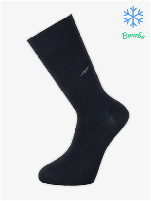 17652PRO FABRİKAAkça Bamboo Kışlık Soket Rahat Erkek 12'li Çorap