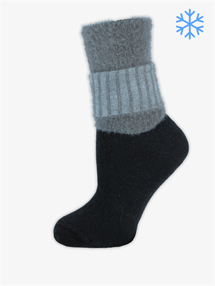 Amarilis Lamswool Kışlık Soket Rahat Kadın 12li Çorap
