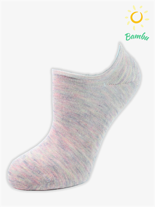 20775PRO FABRİKAAurora Bamboo Sneaker Yazlık Pamuklu Rahat Kadın Çorabı 12'li