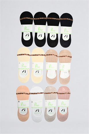 Belıssama Bamboo Babet Yazlık Pamuklu Rahat Kadın Çorabı 12li