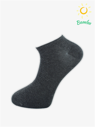 Bowling Bamboo Patik Yazlık Pamuklu Rahat Erkek Çorabı 12li