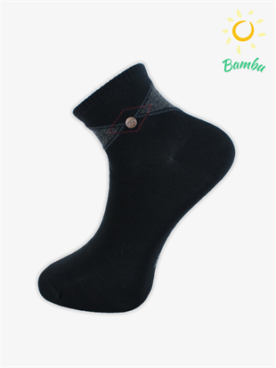 Capoeıra Bamboo Patik Yazlık Pamuklu Rahat Erkek Çorabı 12li