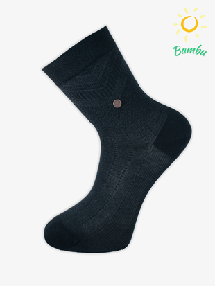 Dobrucan Kısakonç Bamboo Yazlık Rahat Erkek  Çorabı 12li