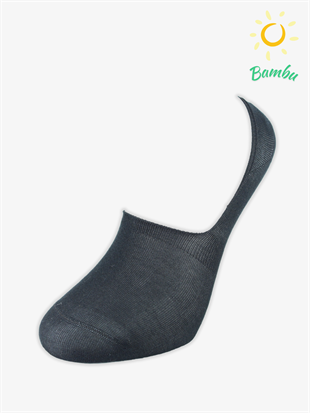 Düz Bamboo Babet Yazlık Pamuklu Rahat Erkek Çorabı 12li