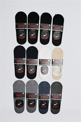 Düz Penye Babet Yazlık Pamuklu Rahat Erkek Çorabı 12li