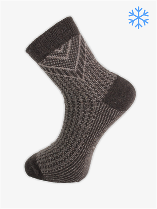 Elevit Lamswool Kışlık Kısakonç Rahat Erkek 12li Çorap