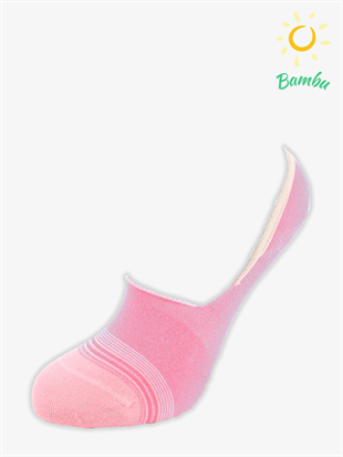 Flora Bamboo Babet Yazlık Pamuklu Rahat Kadın Çorabı 12li