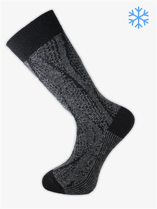 13646PRO FABRİKAKamçı Lamswool Kışlık Soket Rahat Erkek 12'li Çorap