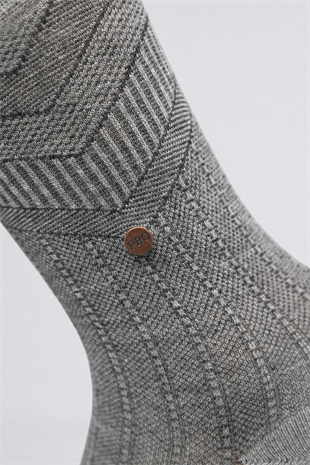 Kudüs Bamboo Yazlık Rahat Erkek  Çorabı 12li