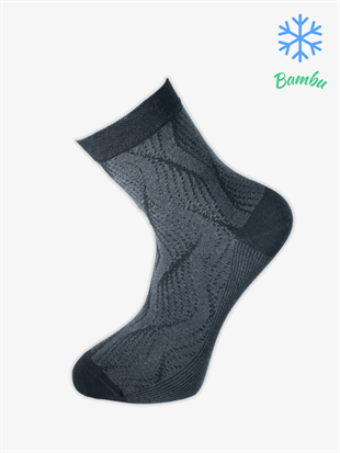 Kumul Bamboo Kışlık Kısakonç Rahat Erkek 12li Çorap