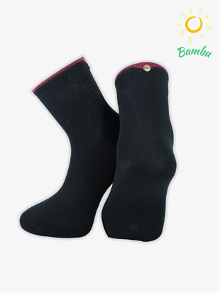 Pres Bamboo Patik Yazlık Pamuklu Rahat Erkek Çorabı 12li