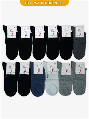 Sprıng Active Sport Patik Kadın 12li Çorap