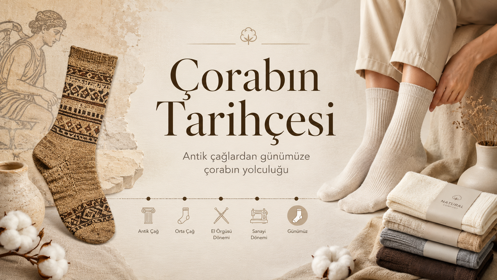 Çorabın Tarihçesi: Antik Çağlardan Günümüze Çorabın Yolculuğu