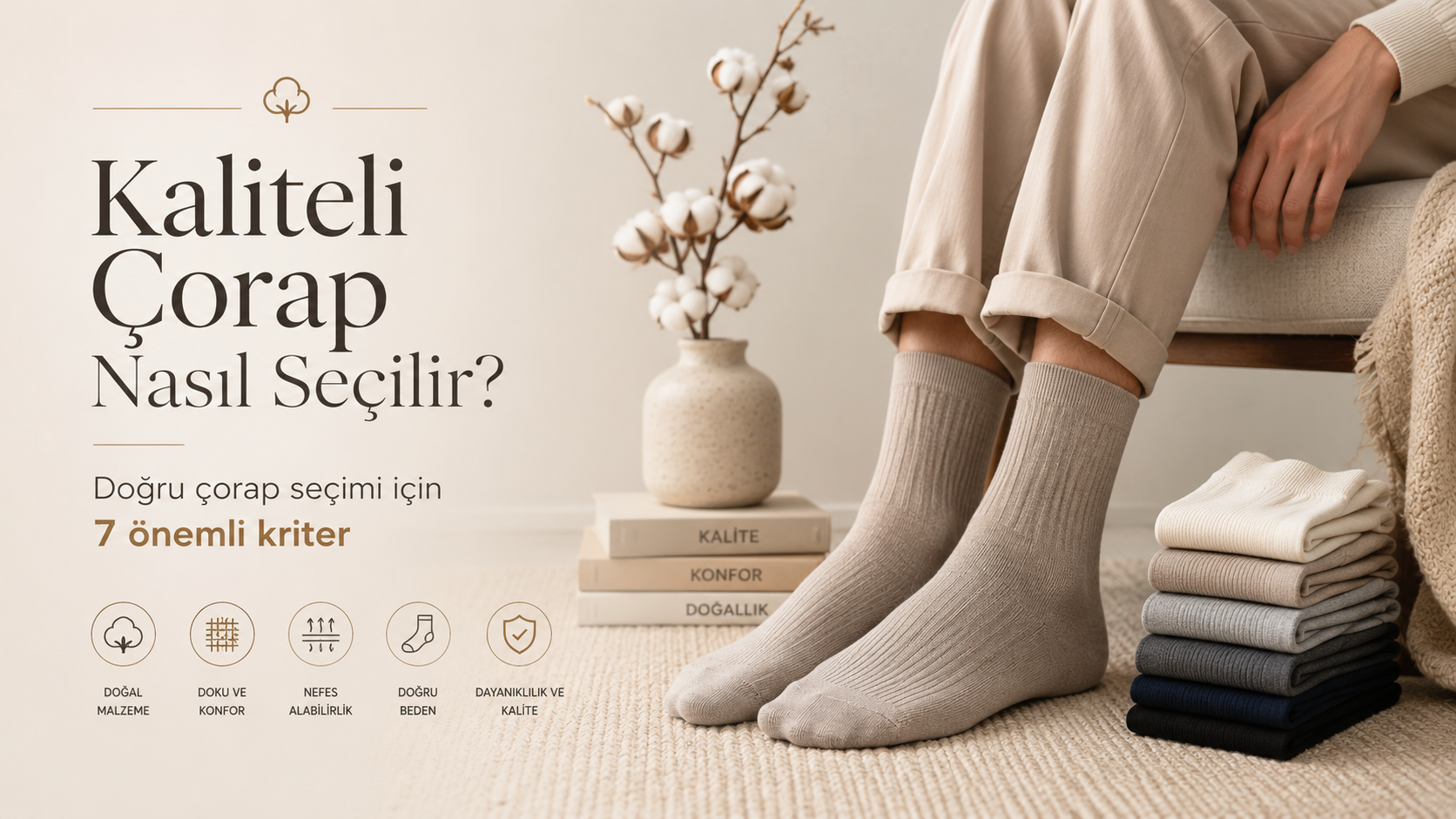 Kaliteli Çorap Nasıl Seçilir? Doğru Çorap Seçimi İçin 7 Önemli Kriter