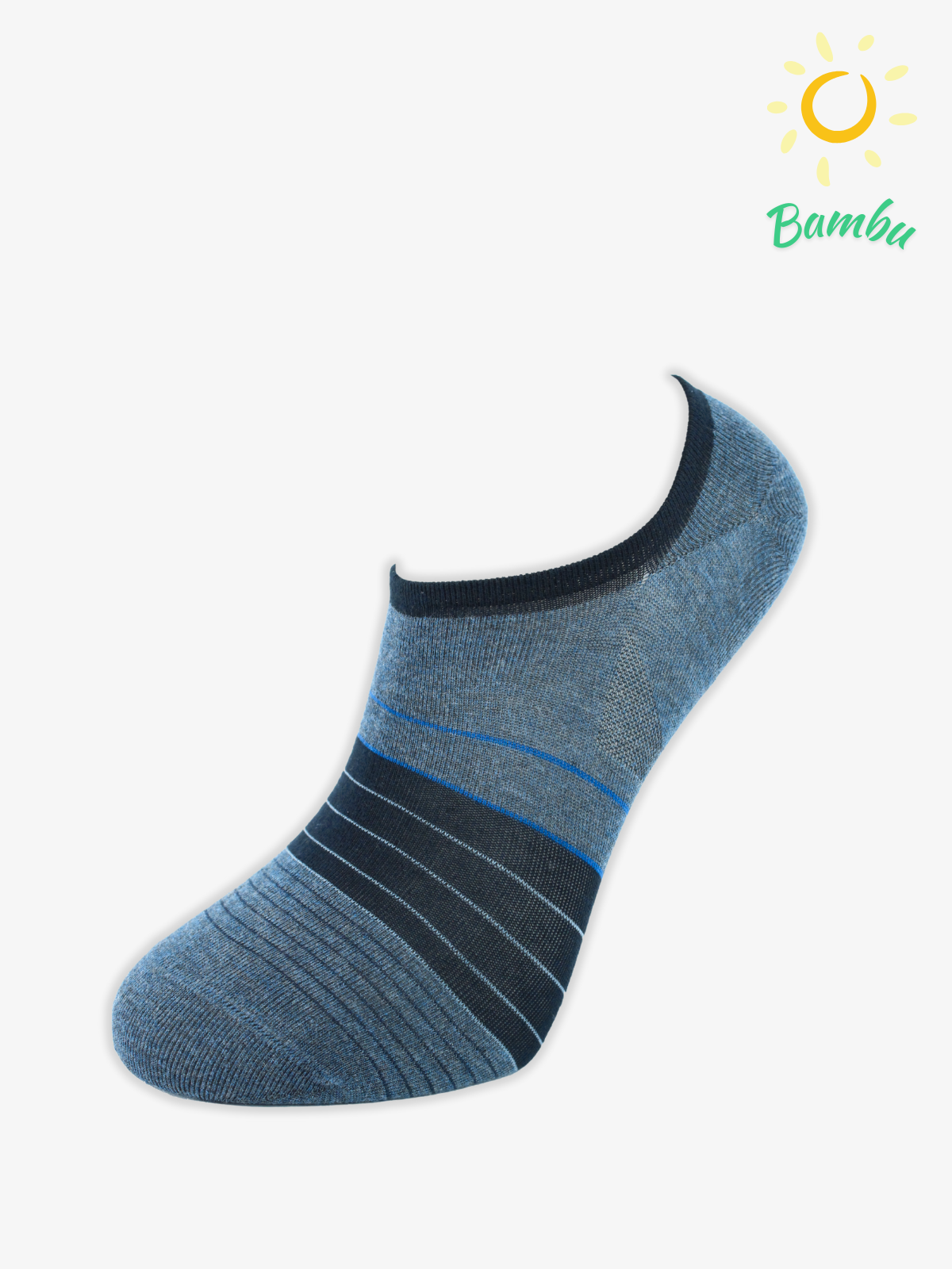 10792PRO FABRİKAAlboran Bamboo Sneakers Yazlık Pamuklu Rahat Erkek Çorabı 12'li