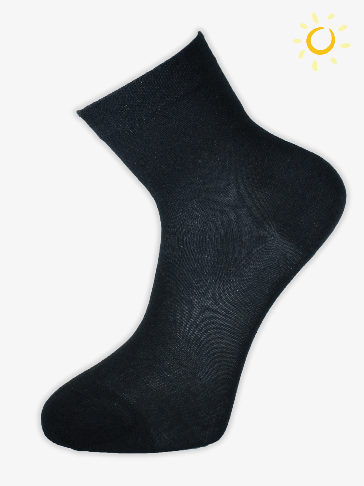 15351PRO ÇORAP FABRİKAArdeşen Penye Kısakonç Yazlık Pamuklu Rahat Erkek Çorabı 12'li