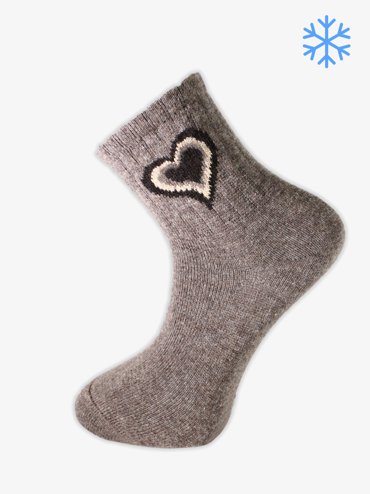 25037PRO FABRİKAEdelways Lamswool Kışlık Soket Rahat Kadın 12'li Çorap