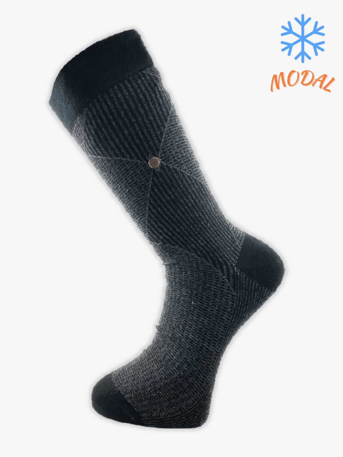 18651PRO FABRİKAMahlep Modal Kışlık Soket Rahat Erkek 12'li Çorap