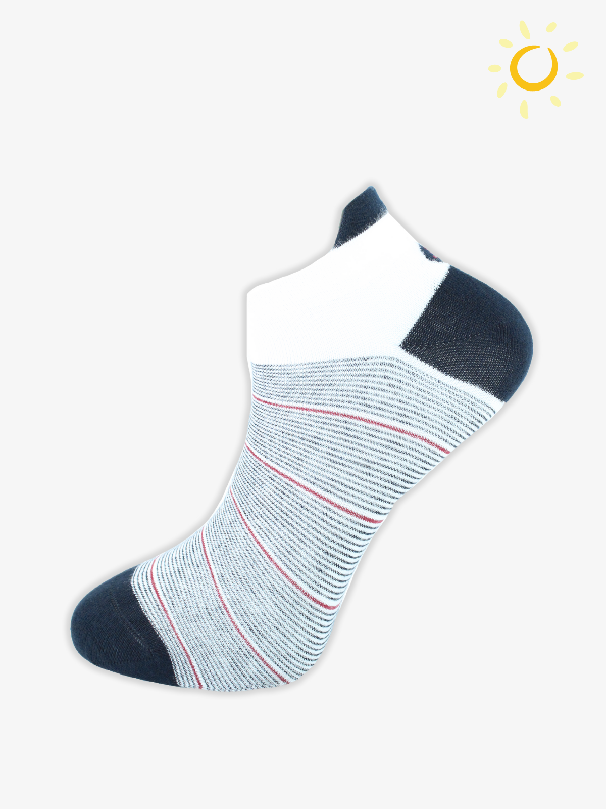 10535PRO FABRİKAMarin Penye Patik Yazlık Pamuklu Rahat Erkek Çorabı 12'li