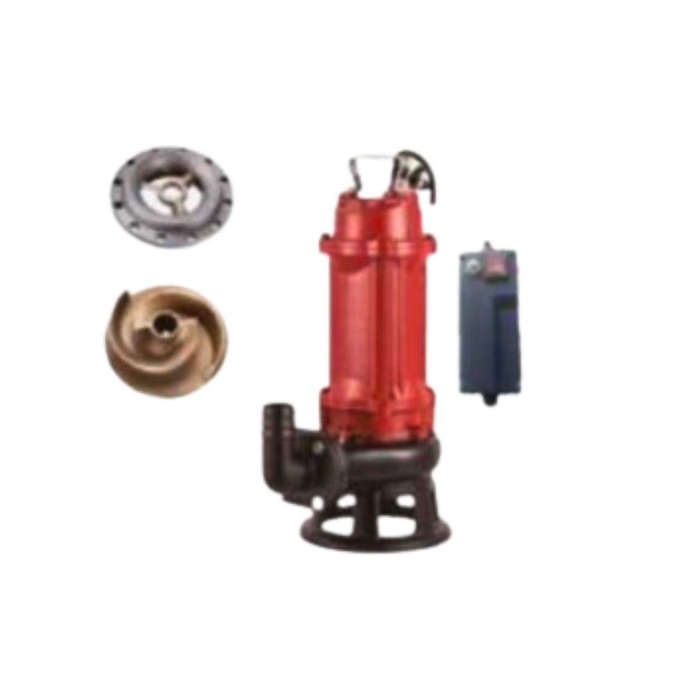 Atlantis Blu GRINDER 15-1.1M 1.5 HP Profesyonel Tip Parçalayıcılı Foseptik Pompa 220V