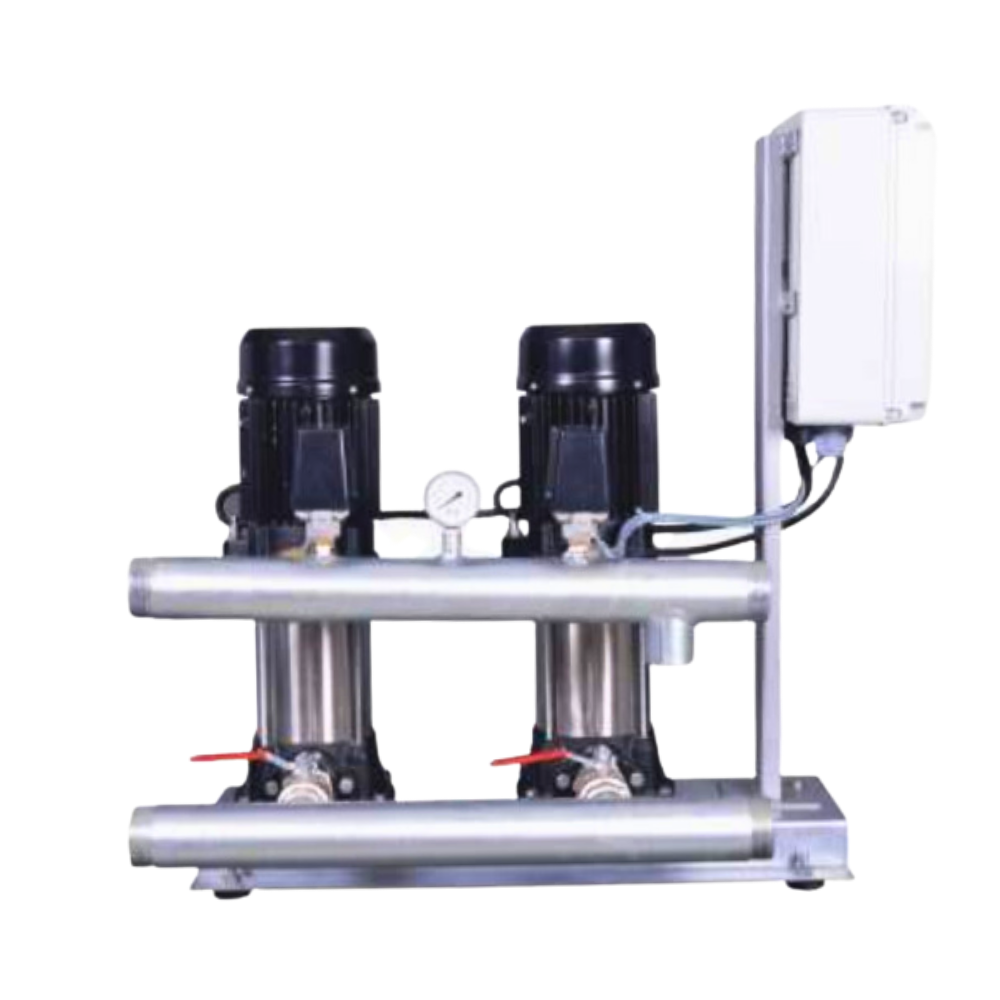 Atlantis Blu YKSS 7-6KT 2 HP 6 Kat - 48 Daire Çift Pompalı Panolu Hidrofor Seti