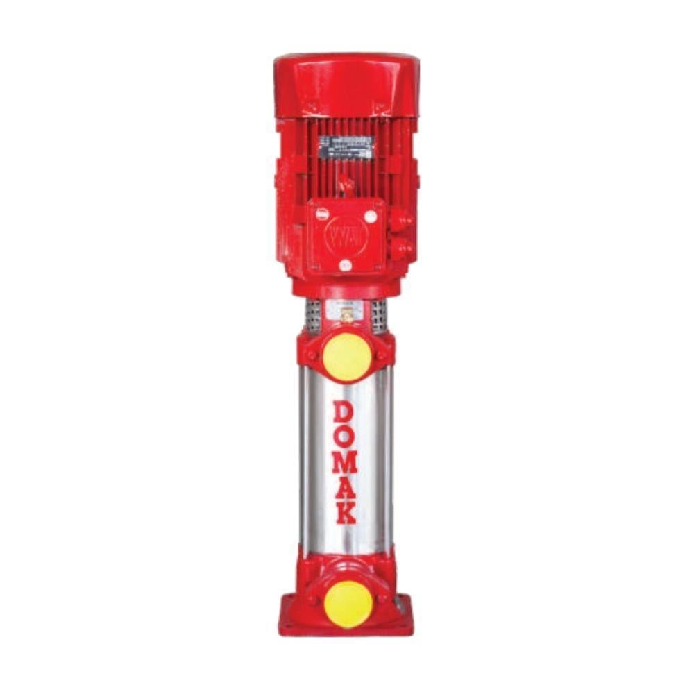 Domak 212-4 - 3 HP - 15 m³ - 48 mSS Paslanmaz Çelik Gövdeli Düşey Milli Pompa