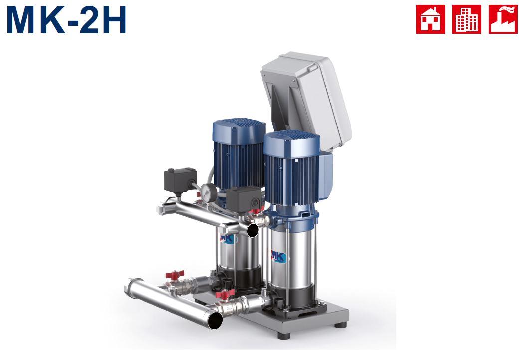 pedrollo MKm 2H - 3/5 iki pompalı paket hidrofor