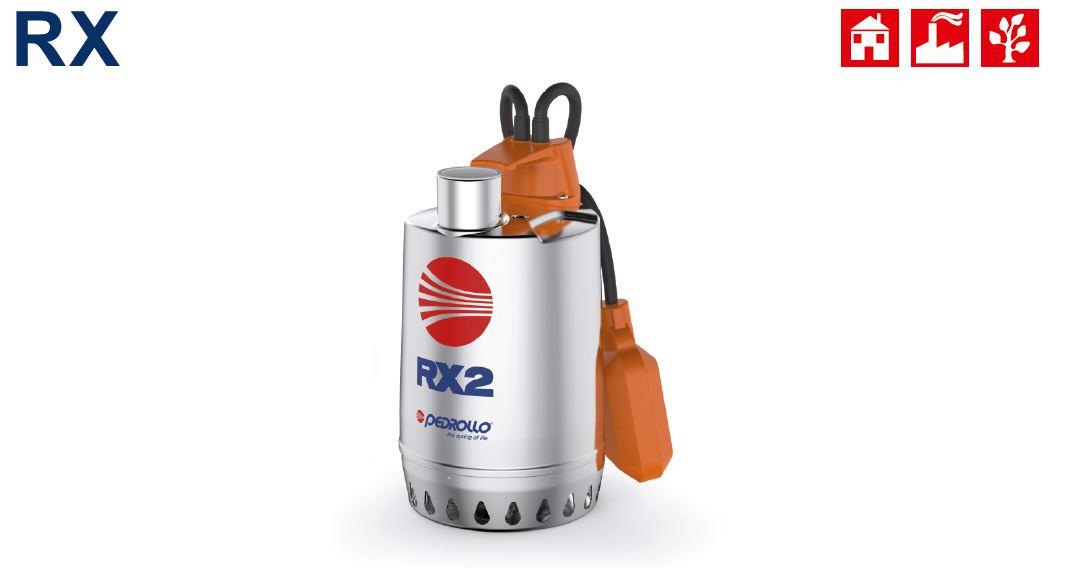 pedrollo RXm 2 atık su drenaj pompa